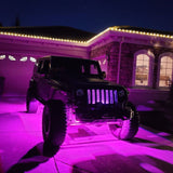 Truck/Jeep) LUX Monster Magnetic RGB+W Rock Light Kit