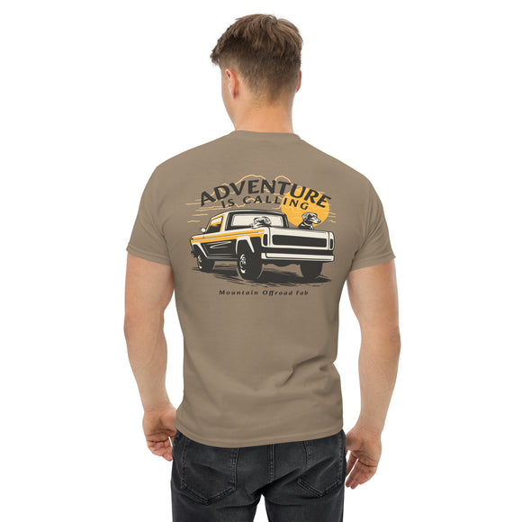 Adventure is calling T Shirt Back