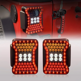 Blackout Series Jeep JK Tail light