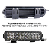 Compact High Output Dual Row Light Bar